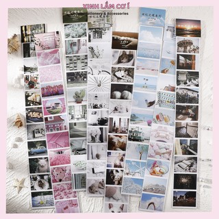 Tấm Sticker Phong Cảnh Trang Trí Sổ Phụ Kiện Bullet Journal Siêu Xinh [Xinh Lắm Cơ Í]