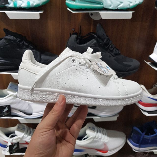 [video+ảnh thực] Giày Sneaker Stan Smith Full White