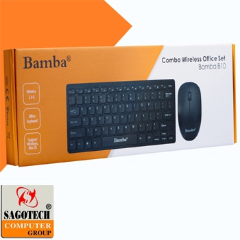 Bộ bàn phím + chột không dây Bamba Mini B10