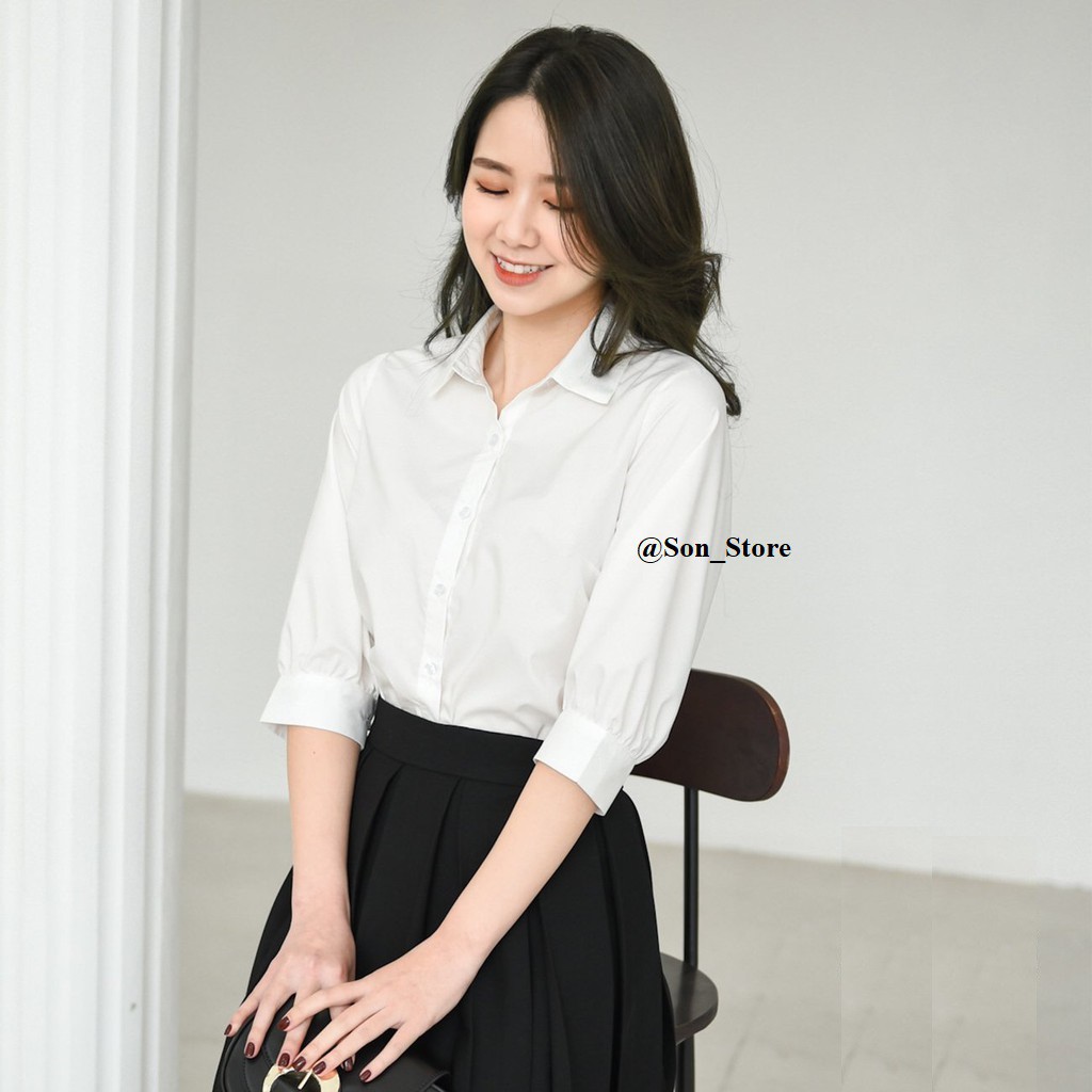 Chân váy midi công sở xếp ly trước dáng dài | BigBuy360 - bigbuy360.vn