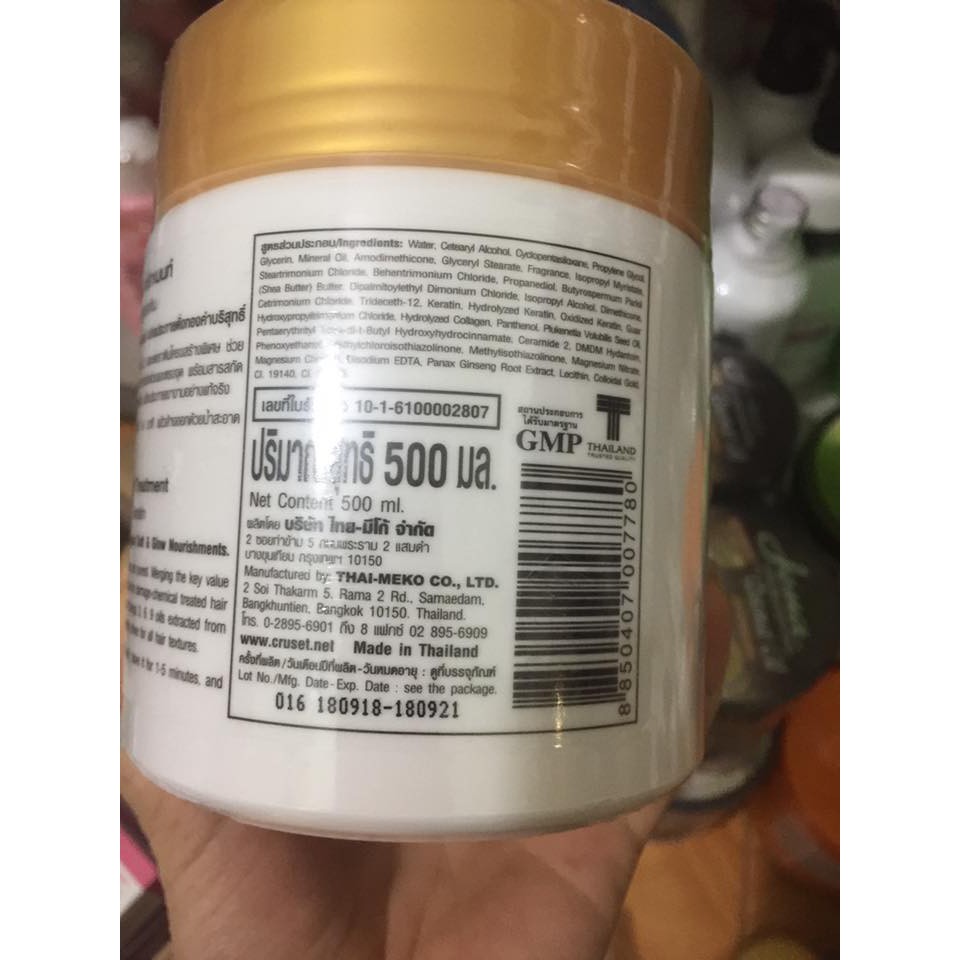 Kem Ủ Tóc Cruset Keratin Complex 500ml Tặng Hũ Nhỏ Thái Lan | BigBuy360 - bigbuy360.vn