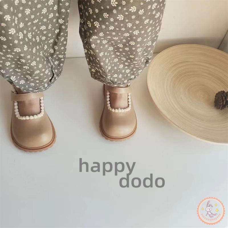 Giày Công Chúa Đế Mềm Chống Trượt Màu Trơn Cho Bé Gái