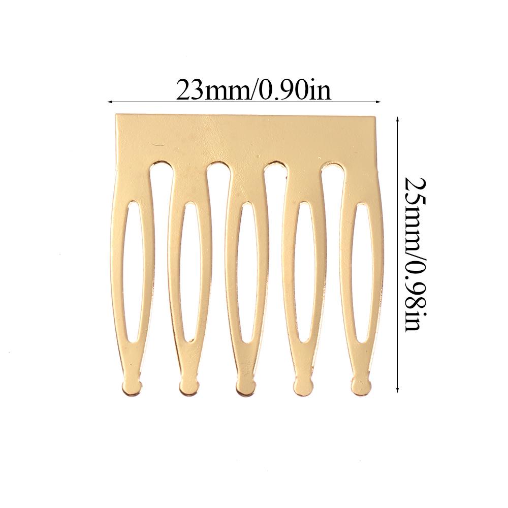Set 10 Lược Chải Tóc Mini Màu Sắc Cầu Vồng Xinh Xắn Chất Lượng Cao Cho Búp Bê
