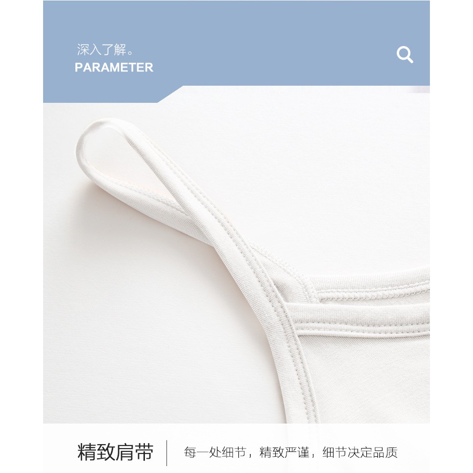 [Hình thật] Áo lót hai dây thun cotton mềm mịn thấm mồ hôi ANN-0021
