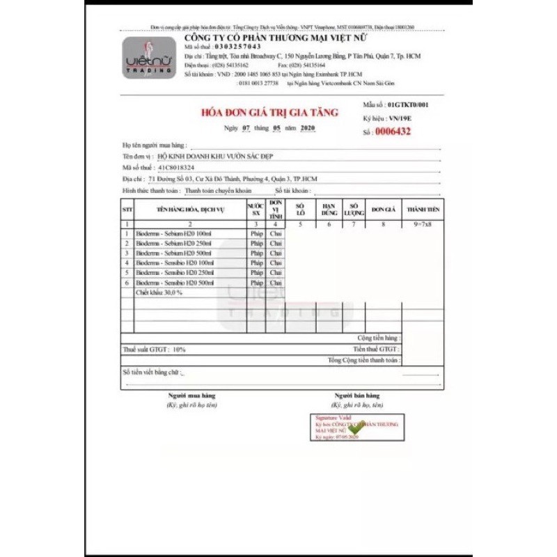 Nước Tẩy trang Bioderma Pháp