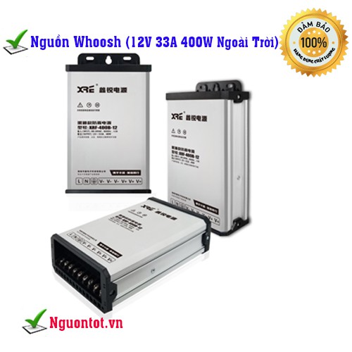 Nguồn tổ ong 12V 33A 400W Whoosh Ngoài trời