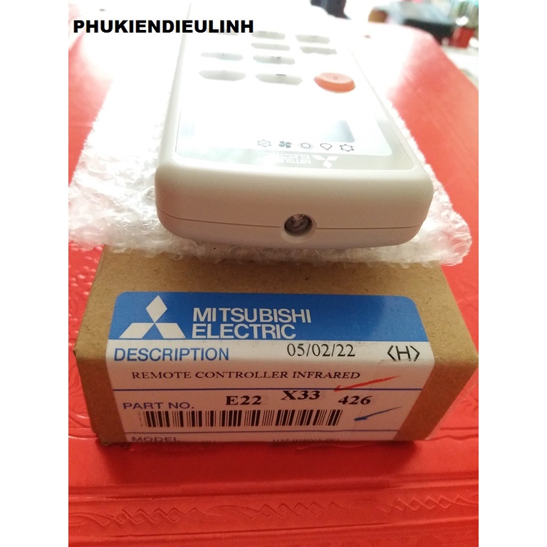 ĐIỀU KHIỂN ĐIỀU HÒA MITSUBISHI ELECTRIC 2 CHIỀU MS16B (CHÍNH HÃNG)