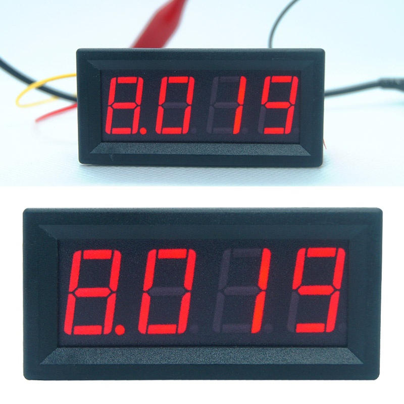 Bảng Điều Khiển Điện Áp 9.999A(10A) Màn Hình LED 4-30V 0.56 inches