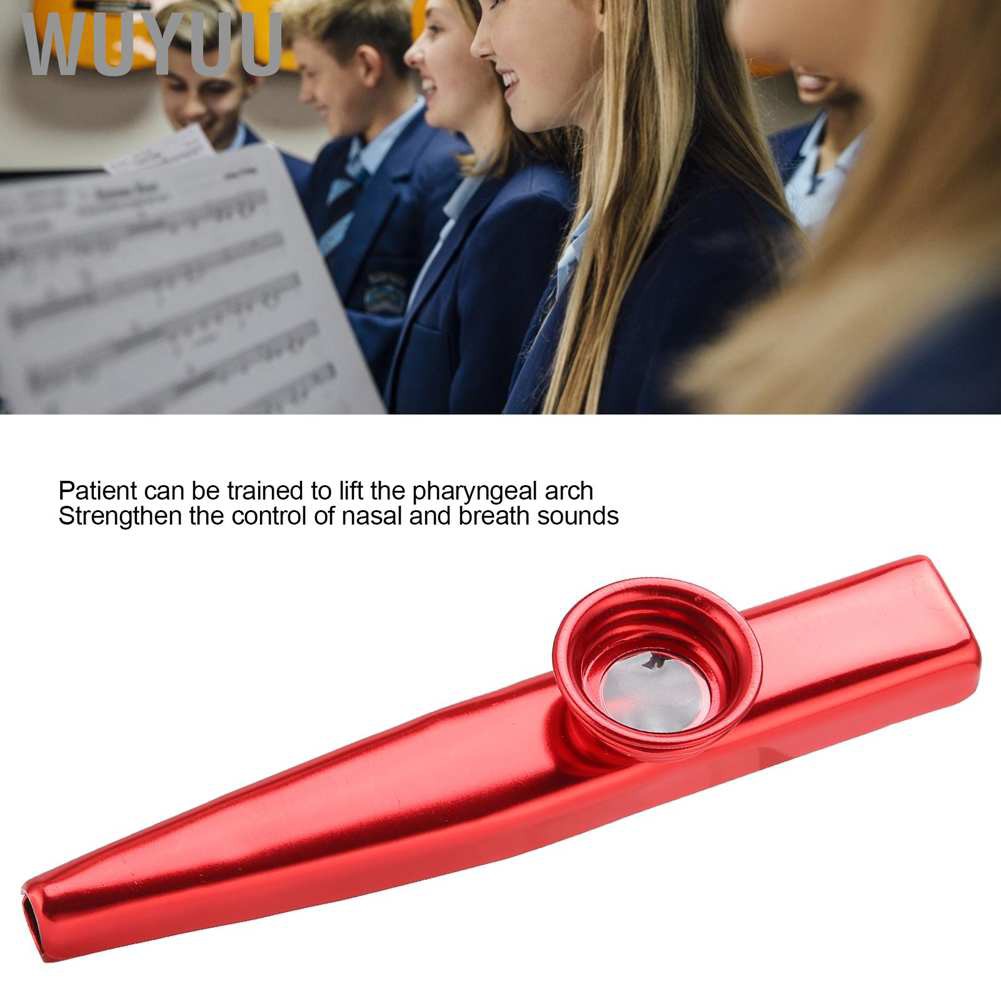 Wuyuu Kazoos Musical Instruments Mouth Muscle Training Pronunciation Kazoo for Music Lovers