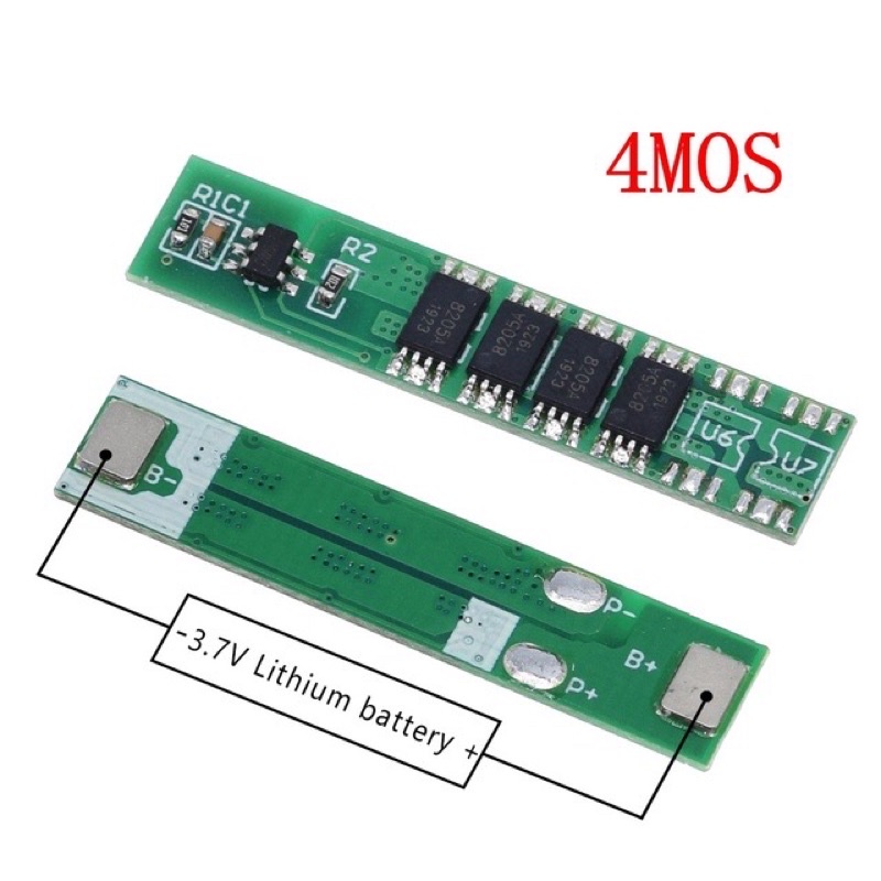lMạch Bảo Vệ Pin 1s 7a 10a 15a 3.7v Li-Ion 3 ,4, 6mos Bms Pcm Cho 18650 Lithium Lion Lion Lion