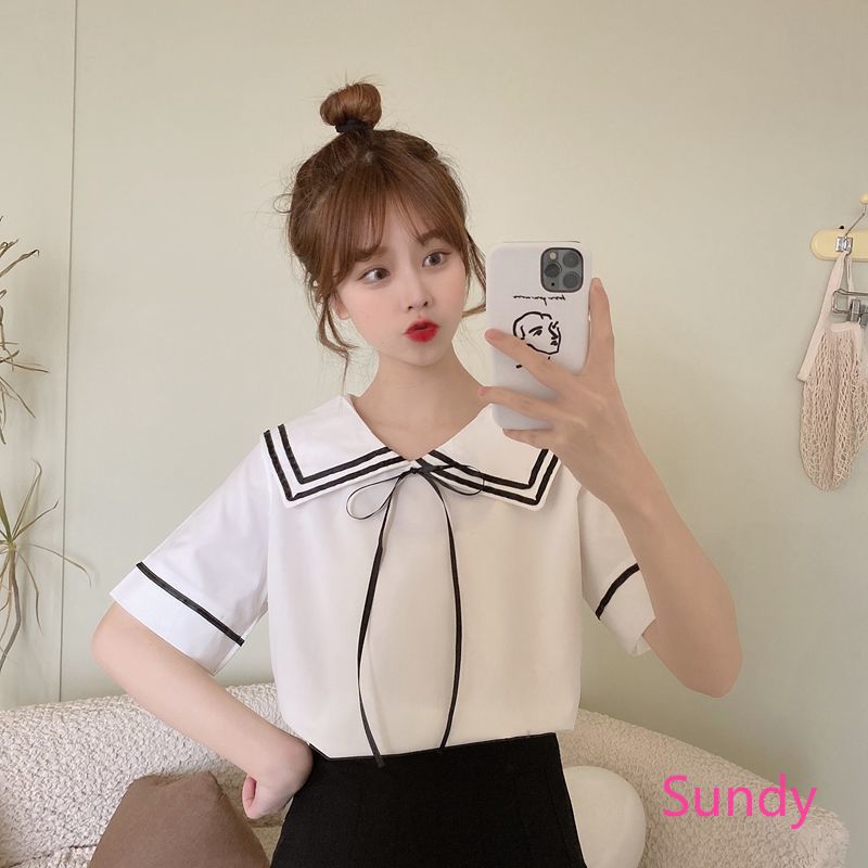 Áo Kiểu Thời Trang Phong Cách Hàn Quốc Cho Nữ