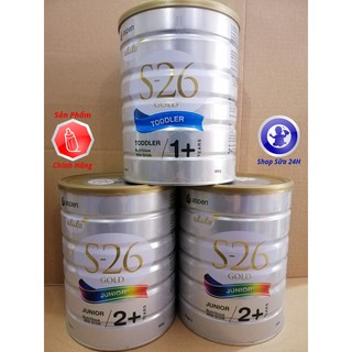 Sữa s26 gold 1+ và 2+ lon 900g