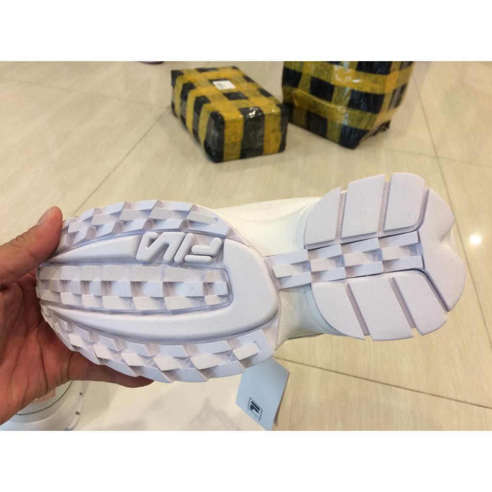 Tết Giày thể thao Fila mầu trắng hồng Đẹp 👟 2020 . Real* Sales thu ♤ hot ↢ * * . ' ' ! ! |