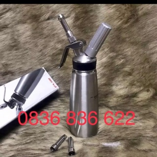 Bình xịt kem tươi mosa 0.5L và 1L- Hàng Nhập Khẩu
