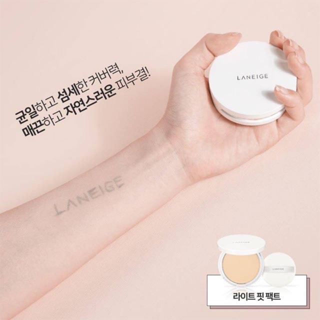 [Mã 154FMCGSALE giảm 8% đơn 500K] Phấn phủ dạng nén Laneige Light Fit Pact 9.5 G