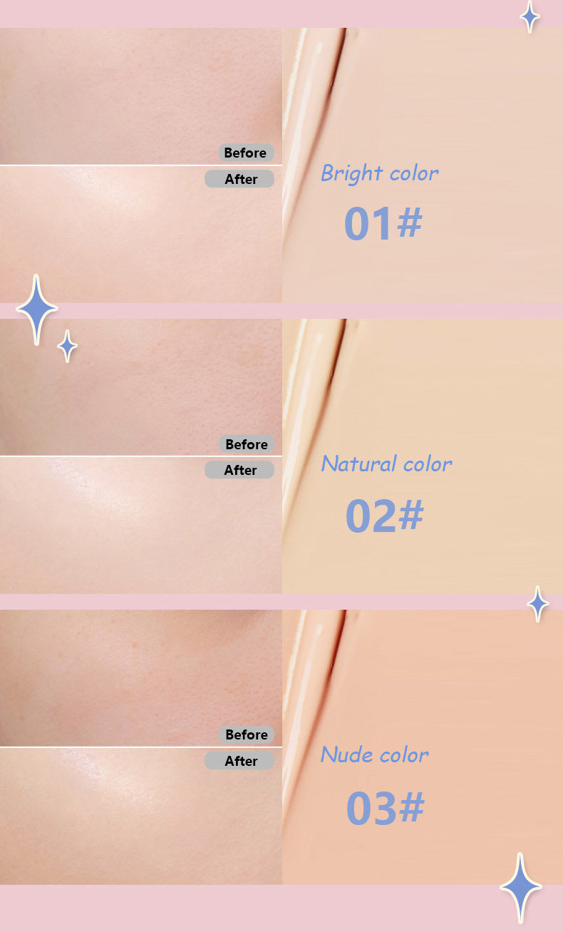 [Hàng mới về] Kem Che Khuyết Điểm Kiss Beauty Lâu Trôi Làm Sáng Da Chất Lượng Cao | BigBuy360 - bigbuy360.vn