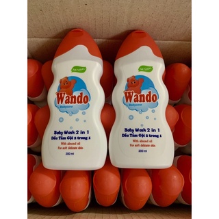 Tắm gội cho bé wando 200ml