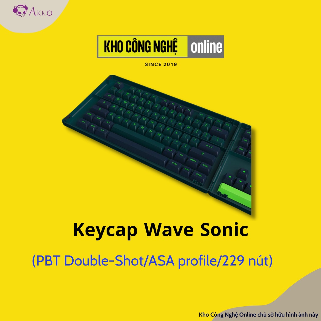 AKKO Keycap set – Wave Sonic