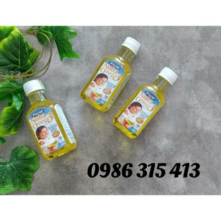 Dầu cá hồi Nutra Omega 3 240ml cho trẻ ăn dặm từ 7 tháng đến 8 tuổi HSD 10/2021