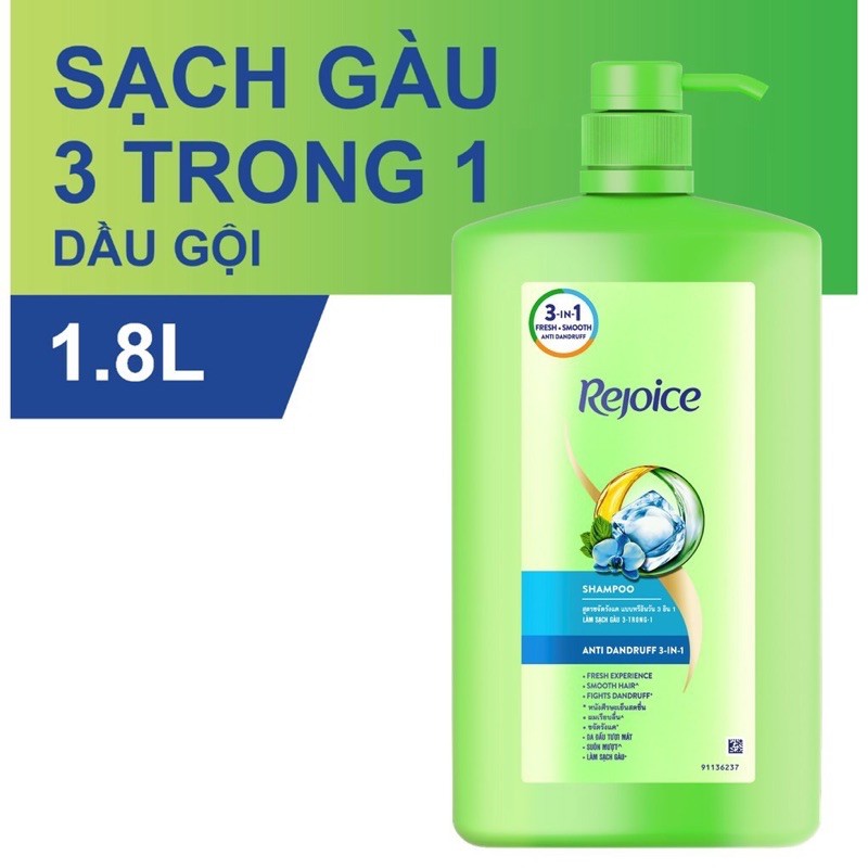 DẦU GỘI ĐẦU REJOICE 1.8L