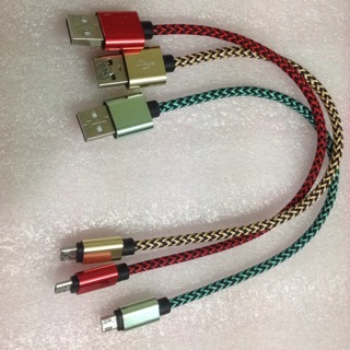 Cáp sạc/cáp dữ liệu ngắn Micro Usb