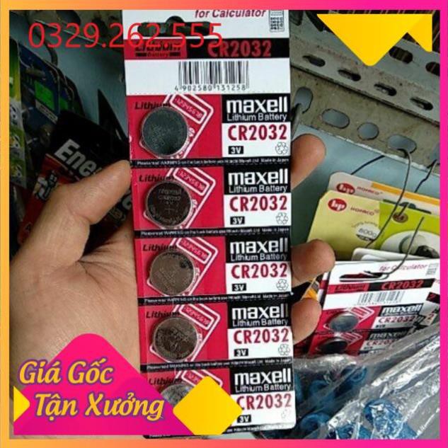 (Sale Khủng)  Pin khuy áo 3v Maxell CR-2032