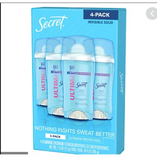 Lăn khử mùi Secret Ultimate (sáp) dành cho Nữ của Mỹ