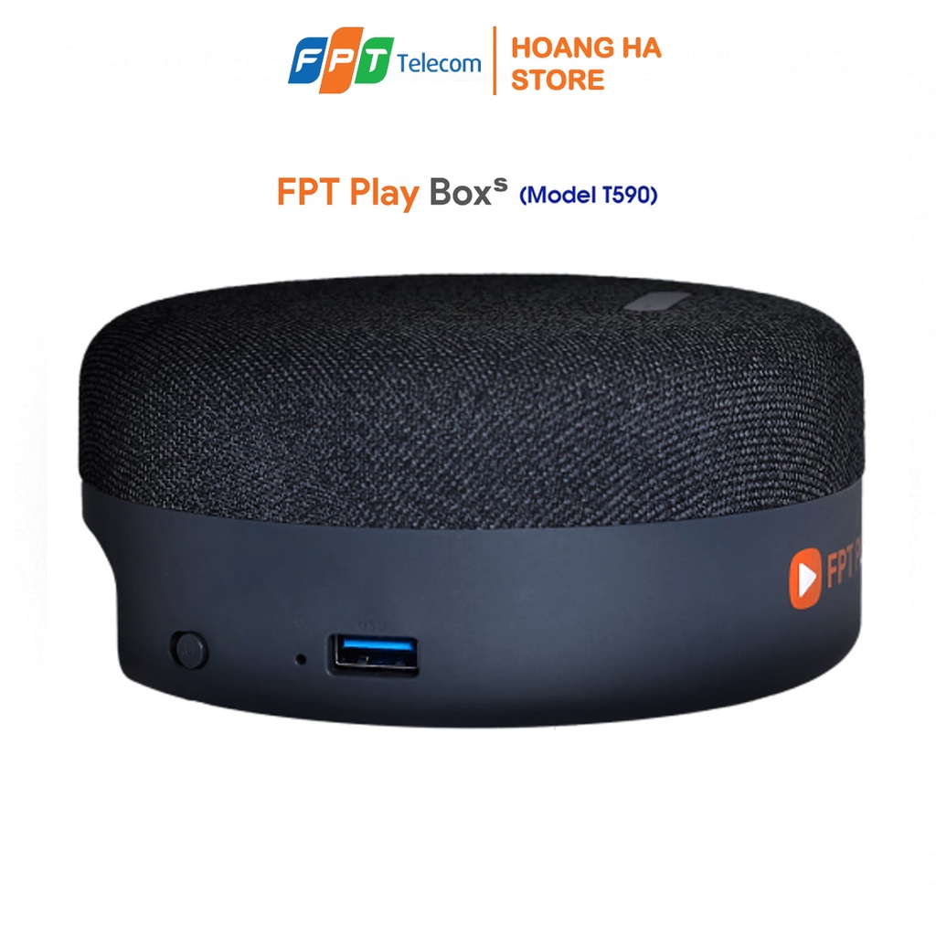 FPT Play Box S Model T590 Kết hợp TV Box Và Loa Thông Minh - Điều Khiển Bằng Giọng Nói Không Chạm