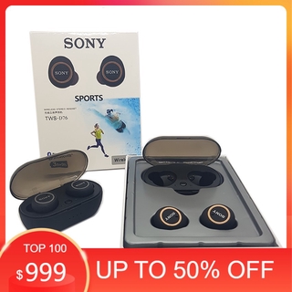 [BẢO HÀNH 1 ĐỔI 1] Tai Nghe Bluetooth Không Dây Công Nghệ Chống Ồn - Sony-D76-  Bass cực ấm - treble KingHD