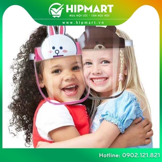 Kính Chắn Dịch Trẻ Em Hoạt Hình Dây Kèm Xốp 2-5 Tuổi