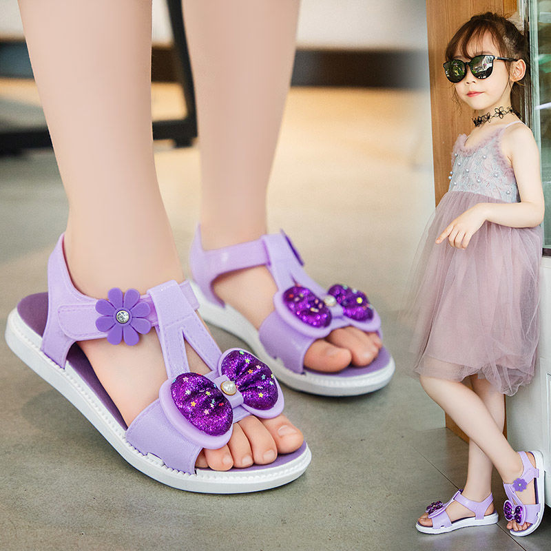 Cậu bé sandals cô gái mới giày học sinh giày thể thao hàn quốc dép mềm PAPAYA0018