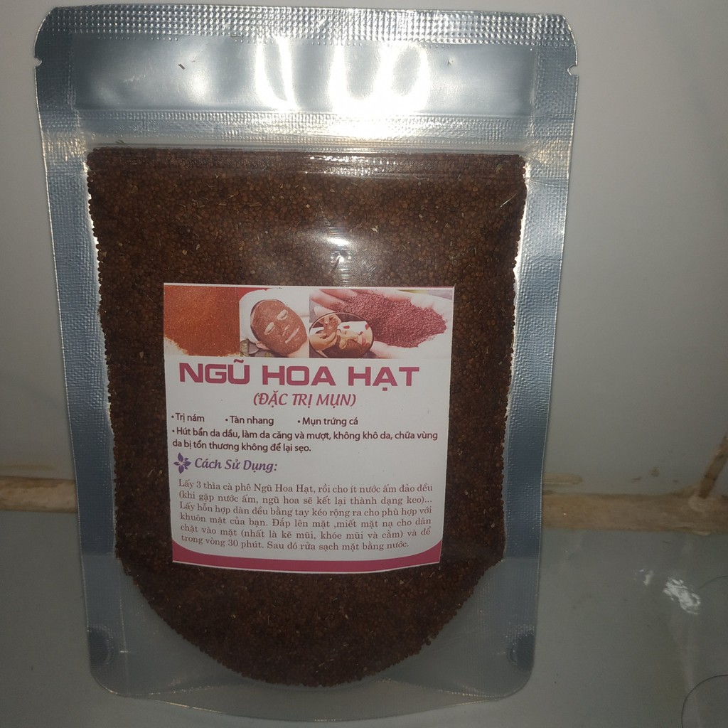 Bột Đắp Mặt Nạ Thiên Nhiên Ngũ Hoa Hạt 100gr