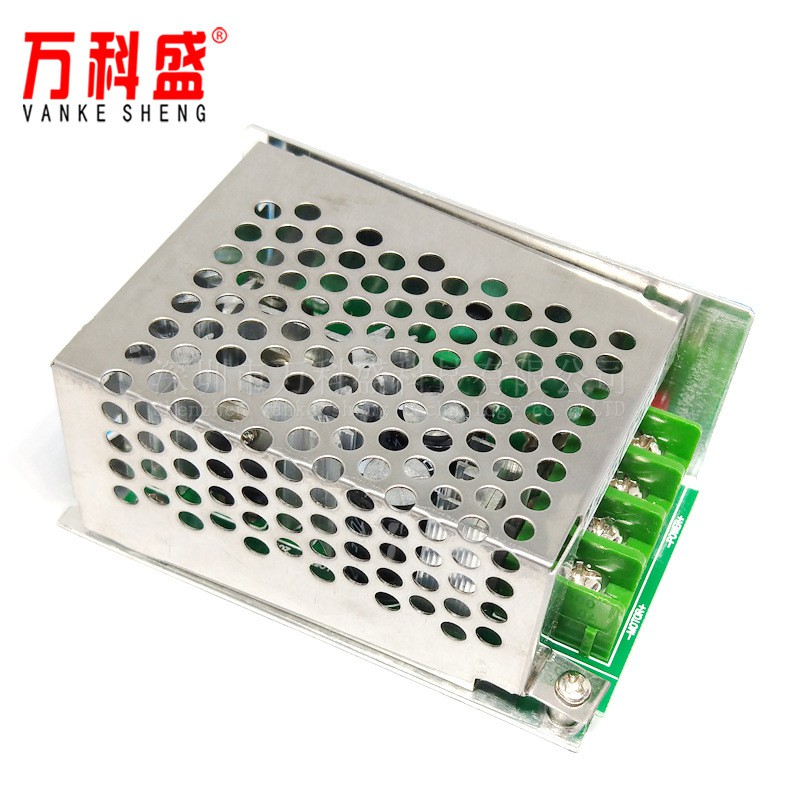 Bộ điều khiển PWM DC Motor 12V24V36V48V Vỏ kim loại 20A