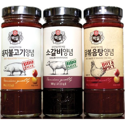 Sốt ướp thịt heo, thịt bò BBQ Hàn Quốc 290gr