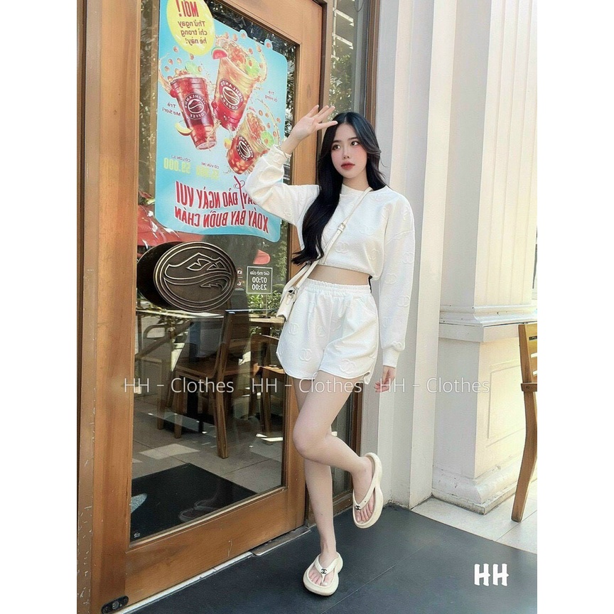 sét bộ đùi dập nổi QC áo fom ngắn hot