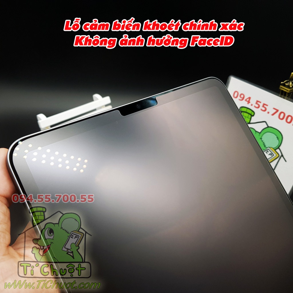 [Nhám Chống Vân Tay-Ảnh Thật] Kính CL iPad Pro 11&quot; 2018/2020/M1 2021/ M2 2022 Cường Lực Chống Va Đập