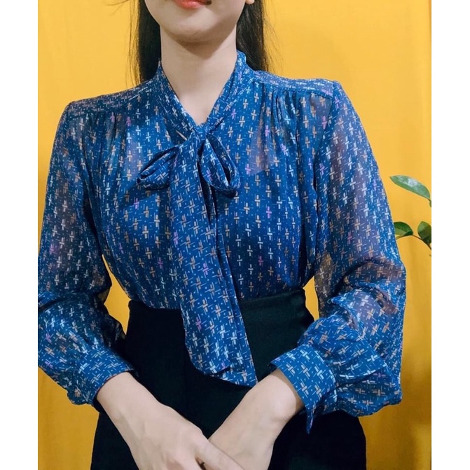 Sơmi voan xô Nhật Hàn