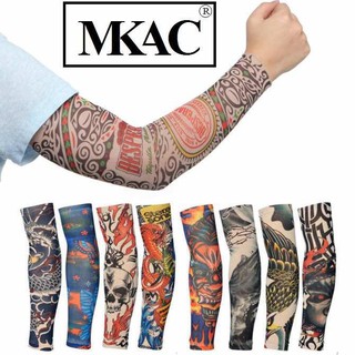Bao tay chống nắng hình xăm cực ngầu