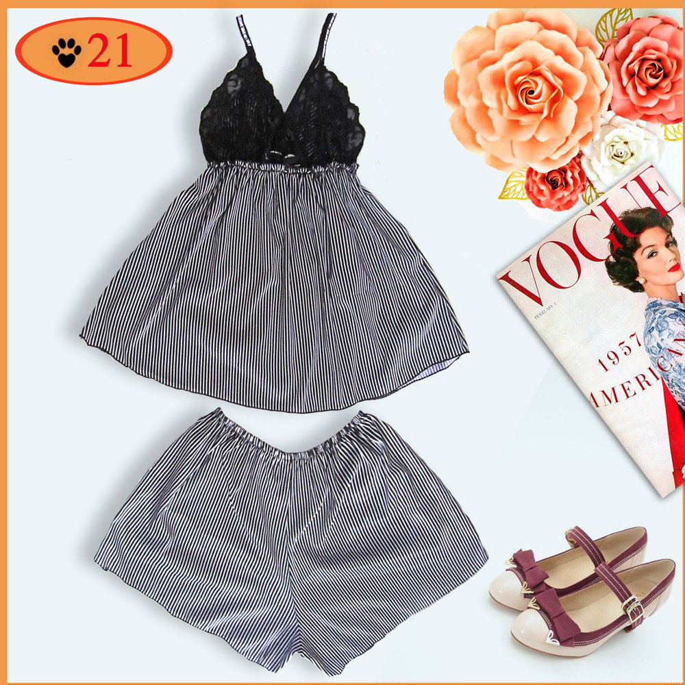 Đồ ngũ bigsize hai dây sexy từ 65kg - 90kg | BigBuy360 - bigbuy360.vn