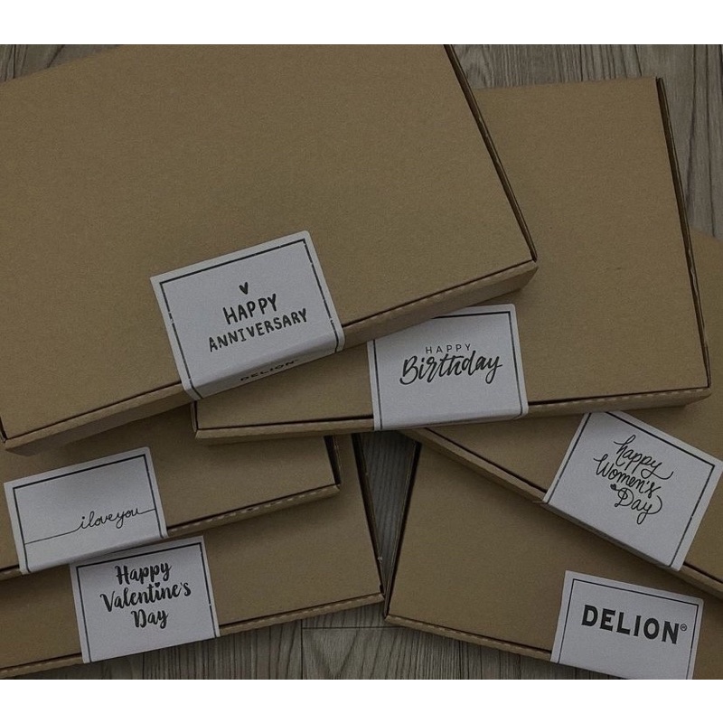 Hộp gói quà carton DELION