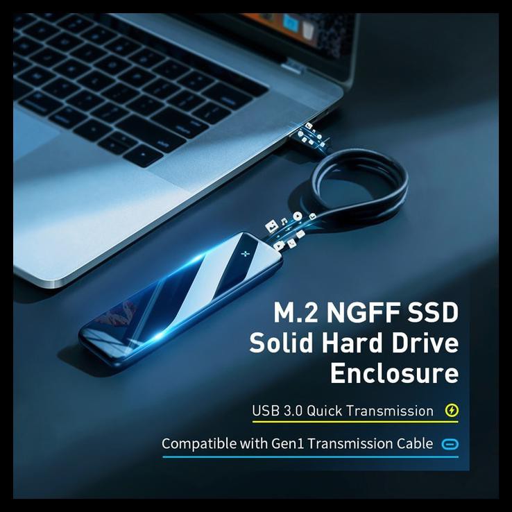 Hộp Đựng Ổ Cứng Baseus Loại C Ssd M.2 Sata Mpd167 | BigBuy360 - bigbuy360.vn