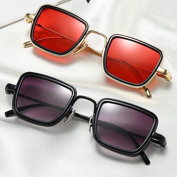Kính Mát Gọng Kim Loại Dày Chống Tia Uv Phong Cách Retro Thời Trang | BigBuy360 - bigbuy360.vn