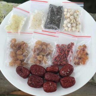 Set nguyên liệu chè dưỡng nhan