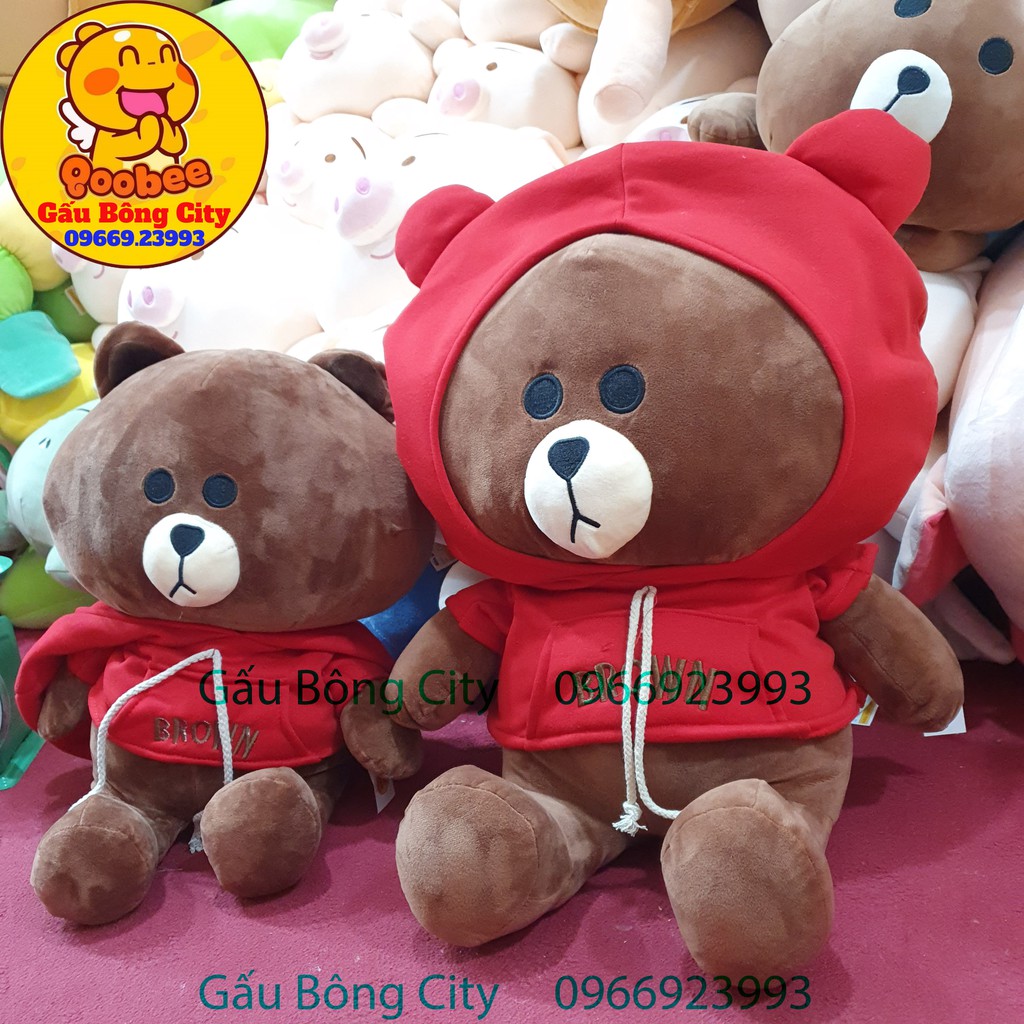 Brown Cosplay nhồi bông Gấu Bông City