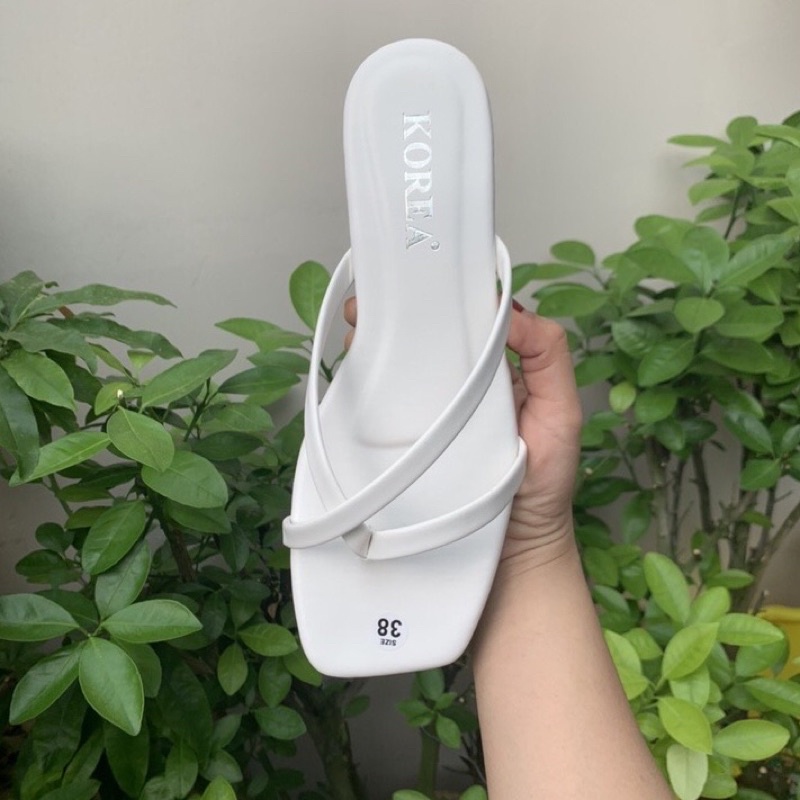 Giày dép nữ cao gót đế 3 phân sỏ ngón trẻ trung 19