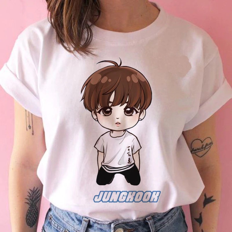 Áo Thun Jungkook Chibi Bangtan Boys