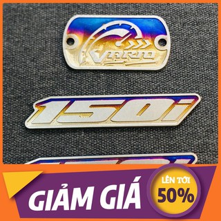 [SALE SỐC] TEM TITAN DÁN BÌNH DẦU VÀ CHỮ 150i TITAN TRANG TRÍ XE VARIO CÁ TÍNH,CAO CẤP (TITAN 100%) (SIÊU RẺ)