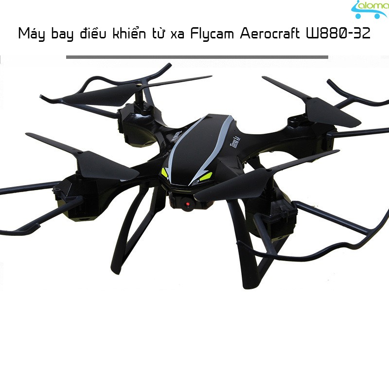 Flycam điều khiển từ xa Aerocraft W880-32 full HD 1080p Drone quay phim chụp ảnh