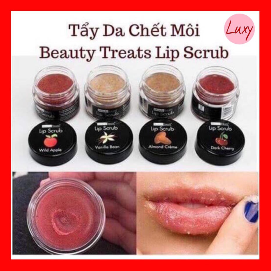 [Chính Hãng] Tẩy da chết môi Beauty Treats Lip Scrub - Luxy Cosmestics