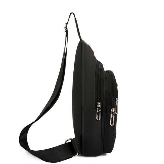 [Mã 2611THTRANG100K hoàn 10% xu đơn 99K] Túi đeo chéo nam vải canvas chống nước 3 ngăn phong cách Hàn Quốc | BigBuy360 - bigbuy360.vn